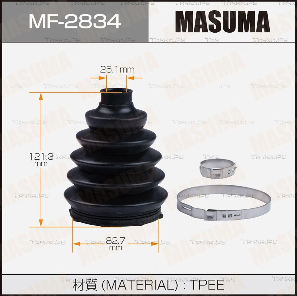 Пыльник шруса (комплект) Masuma. Артикул MF-2834