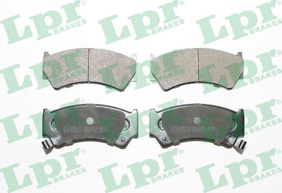 Тормозные колодки LPR передние для Suzuki Baleno I 1999-2002. Артикул 05P778