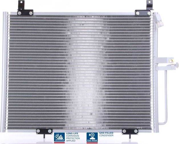 Радиатор кондиционера (конденсатор) Nissens (алюминий) для Mercedes-Benz E-Класс I (W124) 1993-1996. Артикул 94176