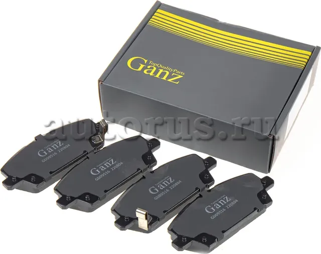 Колодки передние (Ganz). Артикул GIJ09516