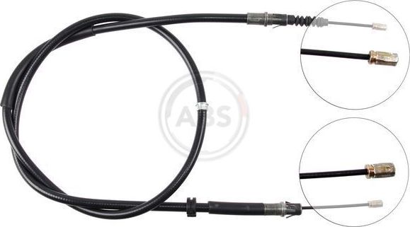 Трос ручника (тросик ручного тормоза) ABS задний правый/левый для Ford Mondeo II 1996-2000. Артикул K12125