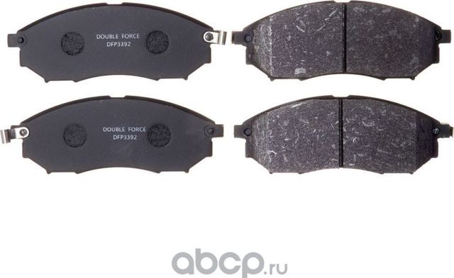 Колодки тормозные (Double Force) Double Force. Артикул DFP3392