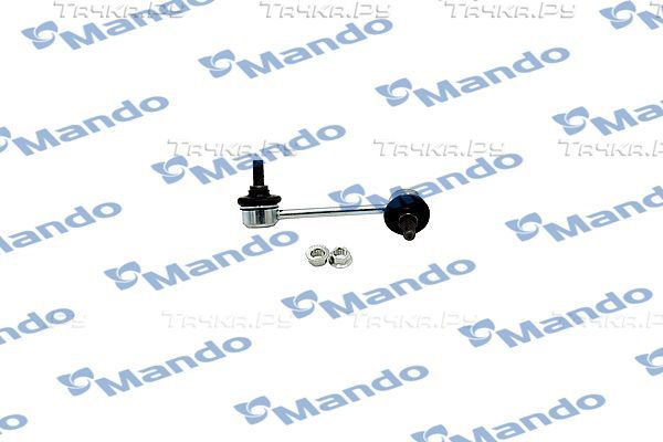 Стойка (тяга) стабилизатора Mando задняя левая для Hyundai Santa Fe I 2001-2006. Артикул SLH0057