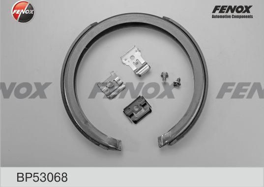 Тормозные колодки Fenox задние для Daewoo Korando 1999-2001. Артикул BP53068