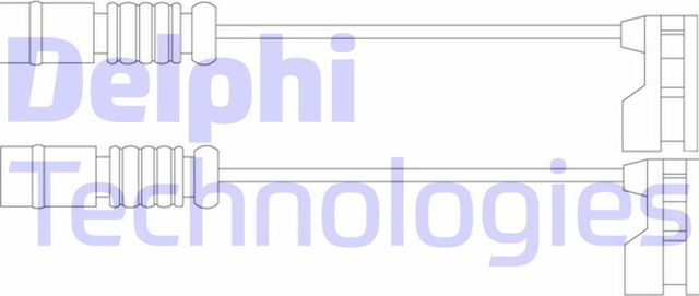 Датчик износа тормозных колодок  Delphi. Артикул LZ0175