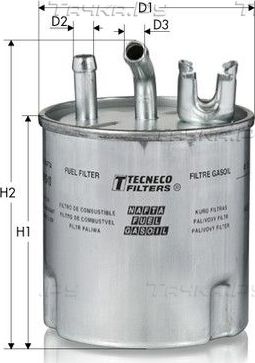 Топливный фильтр  Tecneco Filters. Артикул GS939/15