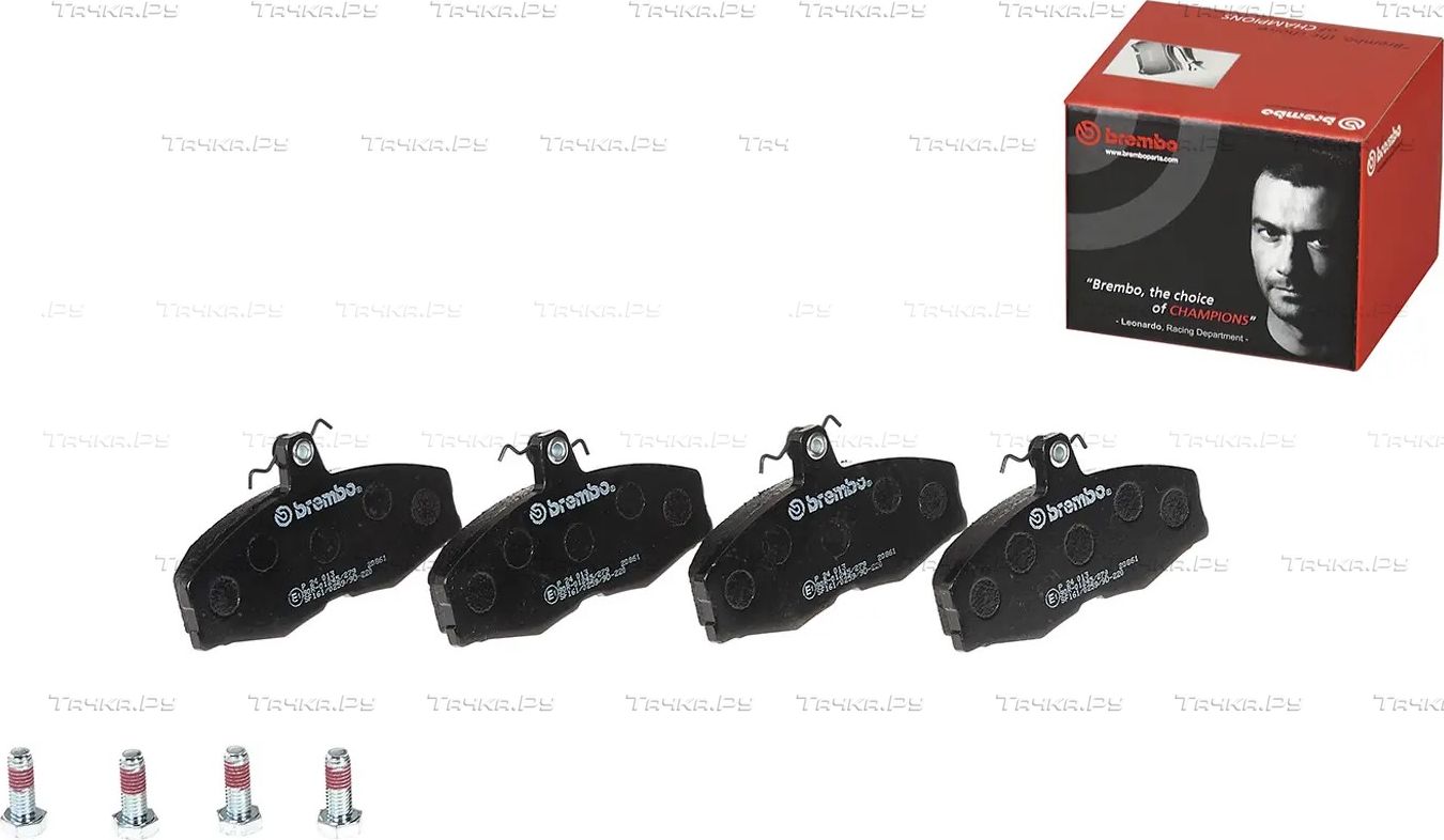 Тормозные колодки Brembo PRIME LINE передние для Ford Sierra I 1982-1986. Артикул P 24 013