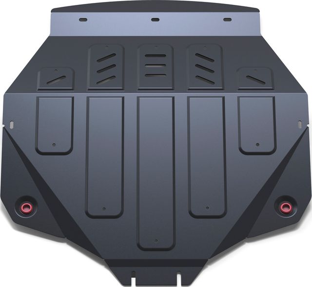 Защита АвтоБРОНЯ для картера и КПП Acura MDX III 2014-2016. Артикул 111.00101.1