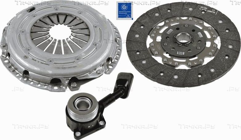 Сцепление (комплект) SACHS XTend Kit plus CSC для Ford Tourneo Connect II 2013-2026. Артикул 3000 990 378