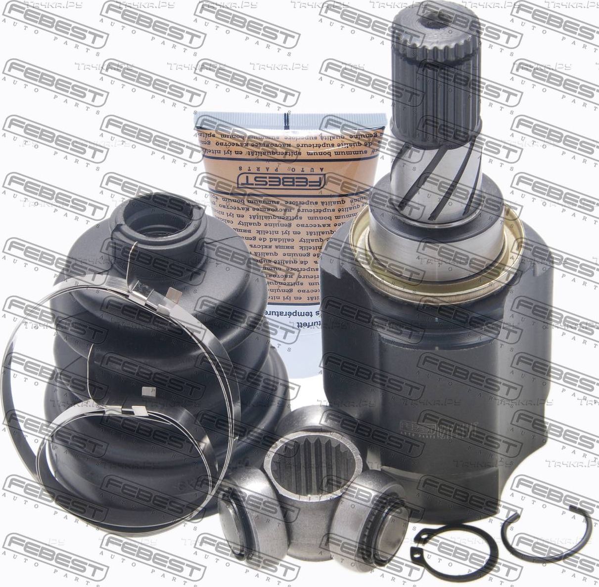 Шрус внутренний (граната) Febest передний для Nissan Micra V 2007-2026. Артикул 0211-E11AT