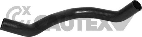 Патрубок радиатора (системы охлаждения) Cautex нижний для Mitsubishi Pajero III 2000-2006. Артикул 753690