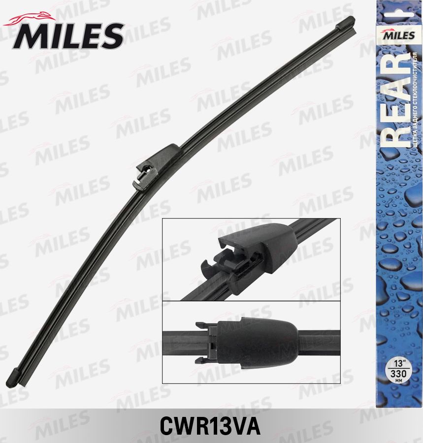 Щетка стеклоочистителя (дворник) Miles. Артикул CWR13VA