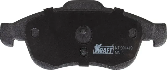 Колодки тормозные RENAULT DUSTER 10- перед. (Kraft). Артикул KT091419
