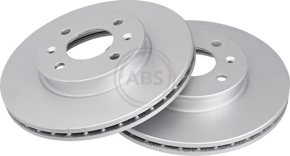 Тормозной диск ABS COATED передний для Hyundai Accent III 2005-2010. Артикул 17724