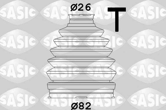 Пыльник ШРУСа наружный Sasic передний для Mazda 6 III (GJ) 2013-2026. Артикул 1906063