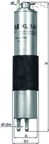 Топливный фильтр Mahle для BMW Z3 I 2000-2003. Артикул KL 149