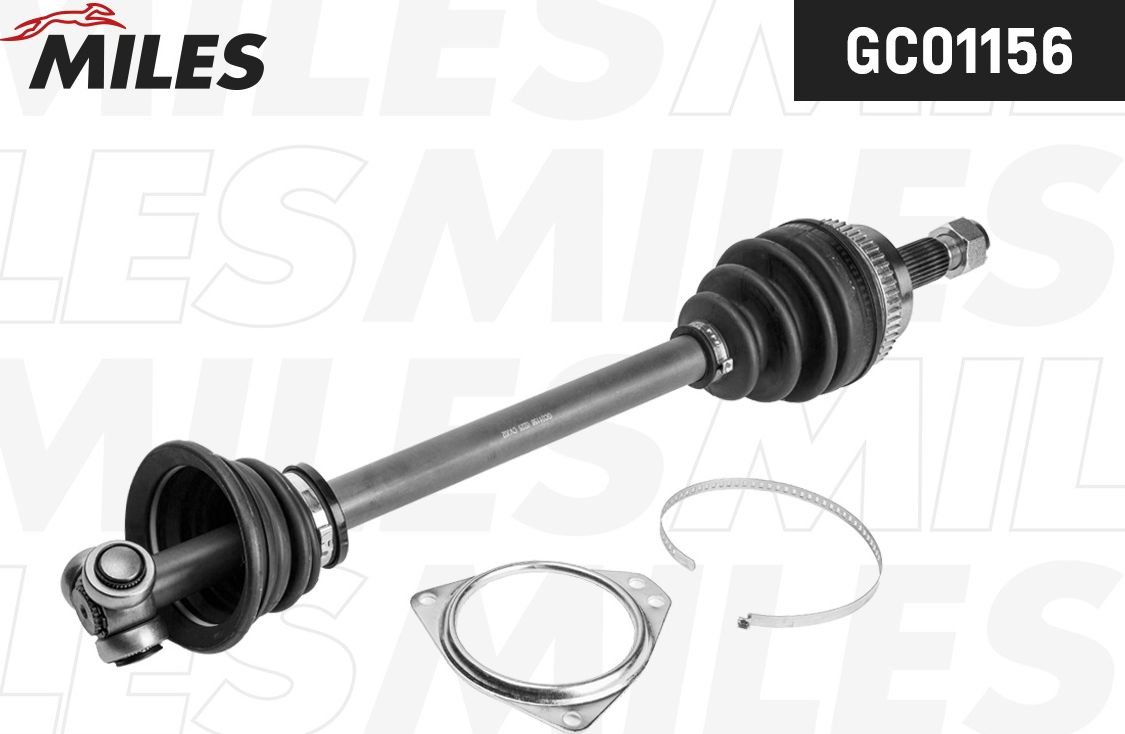 Полуось (привод в сборе, приводной вал) Miles. Артикул GC01156