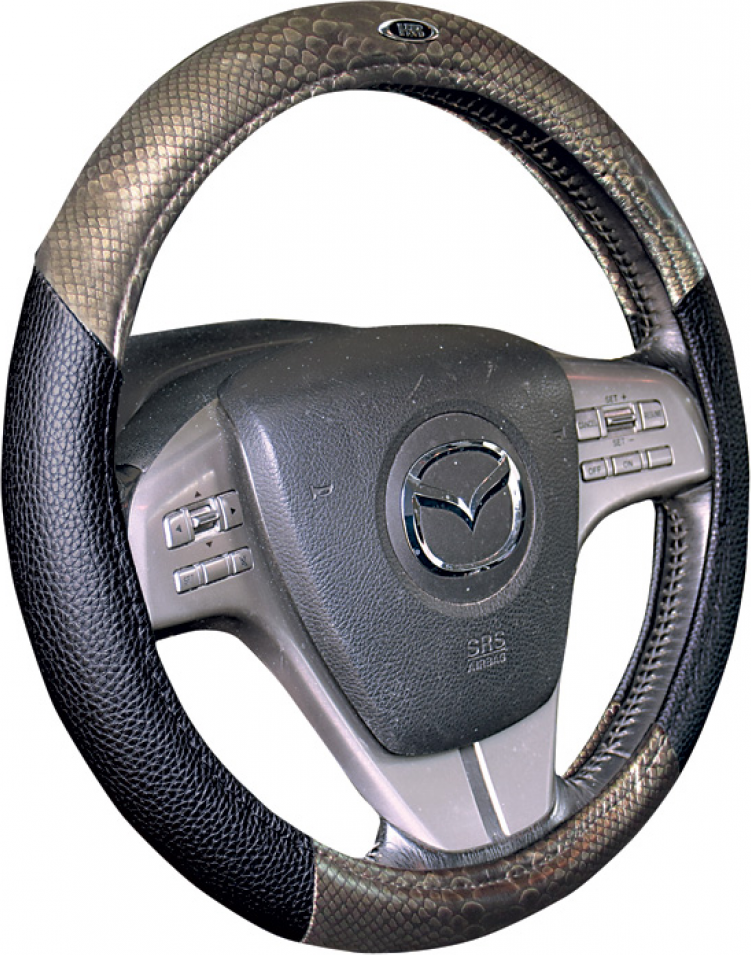 Оплётка на руль Hadar Rosen Cobra (размер M, искусственная кожа, цвет ЗОЛОТИСТЫЙ). Артикул 30234