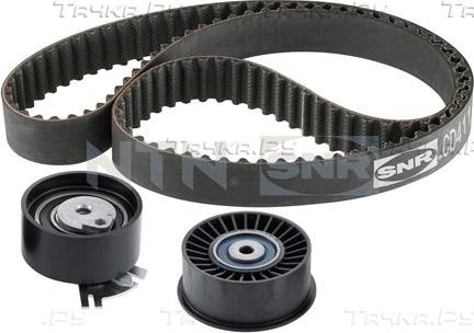 Ремень ГРМ с роликами (комплект) NTN / SNR для Opel Movano II 2000-2010. Артикул KD455.62