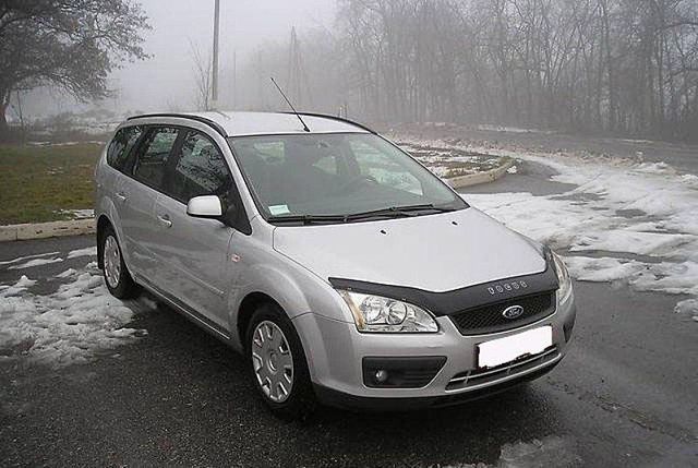 Дефлектор VT52 для капота Ford Focus II 2004-2008. Артикул FR05VT