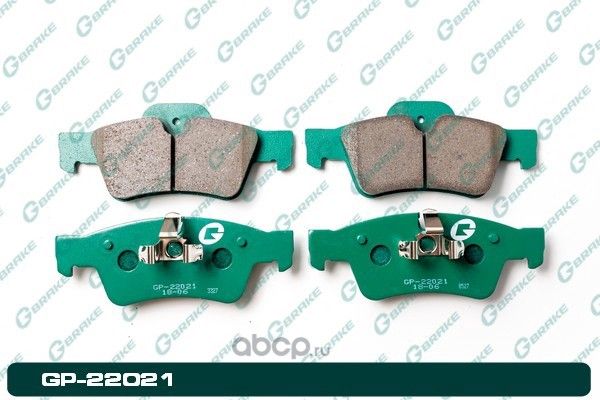 Колодки тормозные дисковые (G-Brake). Артикул GP22021