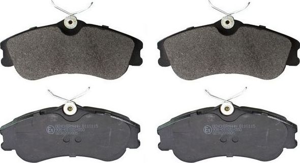 Тормозные колодки Denckermann передние для Peugeot 206 1999-2012. Артикул B110115