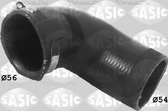 Патрубок интеркулера Sasic для Volkswagen Tiguan I 2007-2018. Артикул 3356002