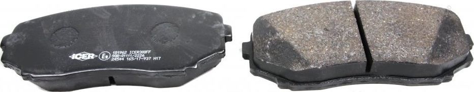 Тормозные колодки Icer. Артикул 181962