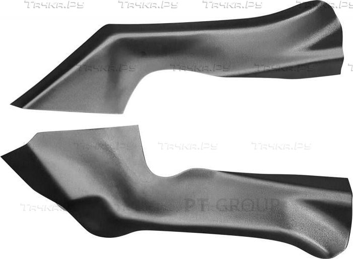 Накладки PT Group на ковролин тоннельные (2 шт) (ABS) для Renault Sandero 2014-2022. Артикул RLO111702