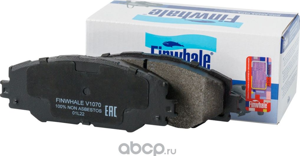 Колодки тормозные TOYOTA RAV 4 05> передние (Finwhale). Артикул V1070