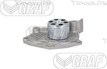 Помпа (водяной насос) Graf для Renault Grand Scenic II 2004-2009. Артикул PA1097