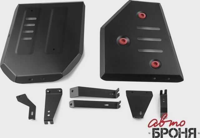 Защита АвтоБРОНЯ для топливного бака Jaecoo J7 РКПП 4WD 2024-2026. Артикул 111.00956.1