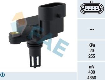 Датчик абсолютного давления (ДАД, MAP) FAE для Opel Insignia I 2008-2017. Артикул 15110