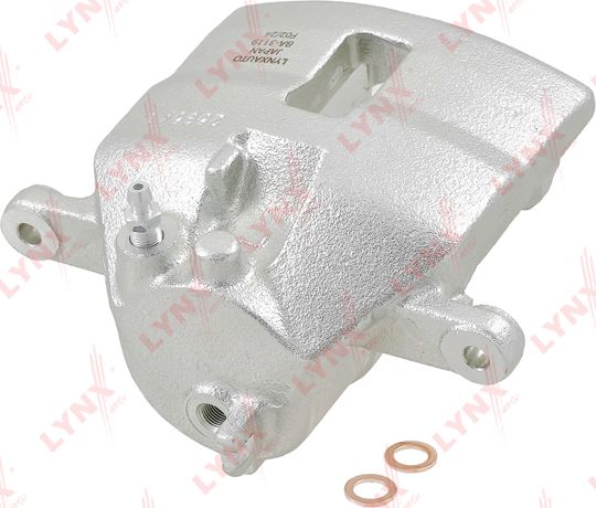 Тормозной суппорт LYNXauto передний левый для Nissan Almera Tino I 2000-2006. Артикул BA-3119