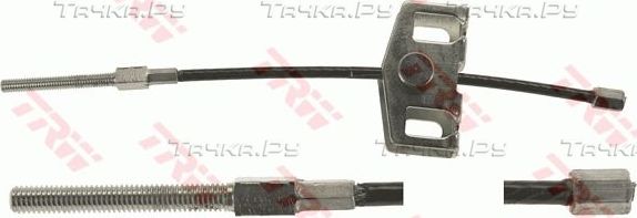 Трос ручника (тросик ручного тормоза) TRW. Артикул GCH651