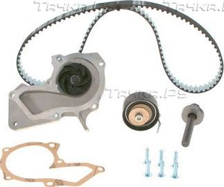 Помпа (водяной насос) с комплектом ремня ГРМ Bosch для Ford S-MAX I 2011-2014. Артикул 1 987 946 905