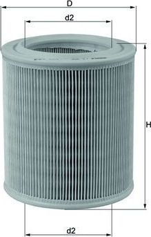 Воздушный фильтр Mahle для MG Metro 1982-1990. Артикул LX 706