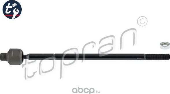 Тяга рулевая boczny (без наконечника) p (дл.400mm) (Hans Pries). Артикул 301847