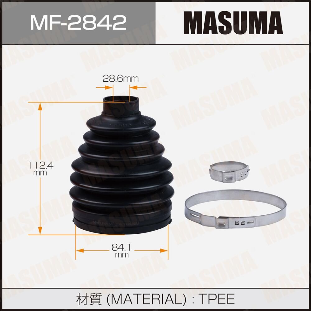 Пыльник шруса (комплект) Masuma. Артикул MF-2842