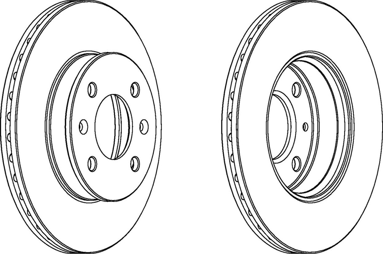 Тормозной диск Ferodo PREMIER High Carbon. Артикул DDF1529C