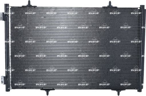Радиатор кондиционера (конденсатор) NRF (алюминий). Артикул 350066