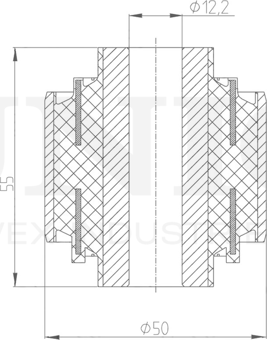 Сайлентблок рычага подвески (Unio). Артикул RMP-20538