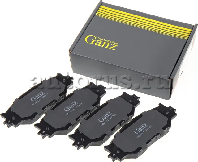 Колодки передние (Ganz). Артикул GIJ09521