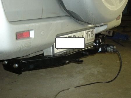 Фаркоп Baltex для Suzuki Grand Vitara III 5-дв. 2005-2015. Фланцевое крепление. Артикул W10