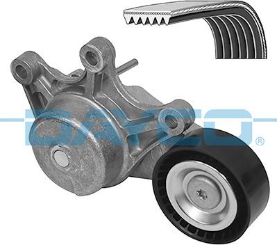 Приводной ремень поликлиновой с роликами (комплект) Dayco. Артикул KPV572