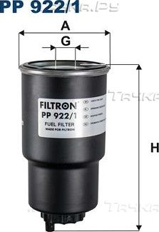 Топливный фильтр Filtron. Артикул PP 922/1