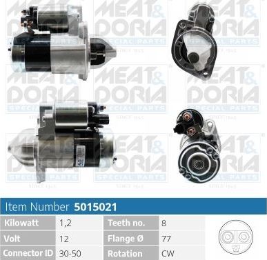 Стартер Meat & Doria для Kia Ceed I 2006-2012. Артикул 5015021
