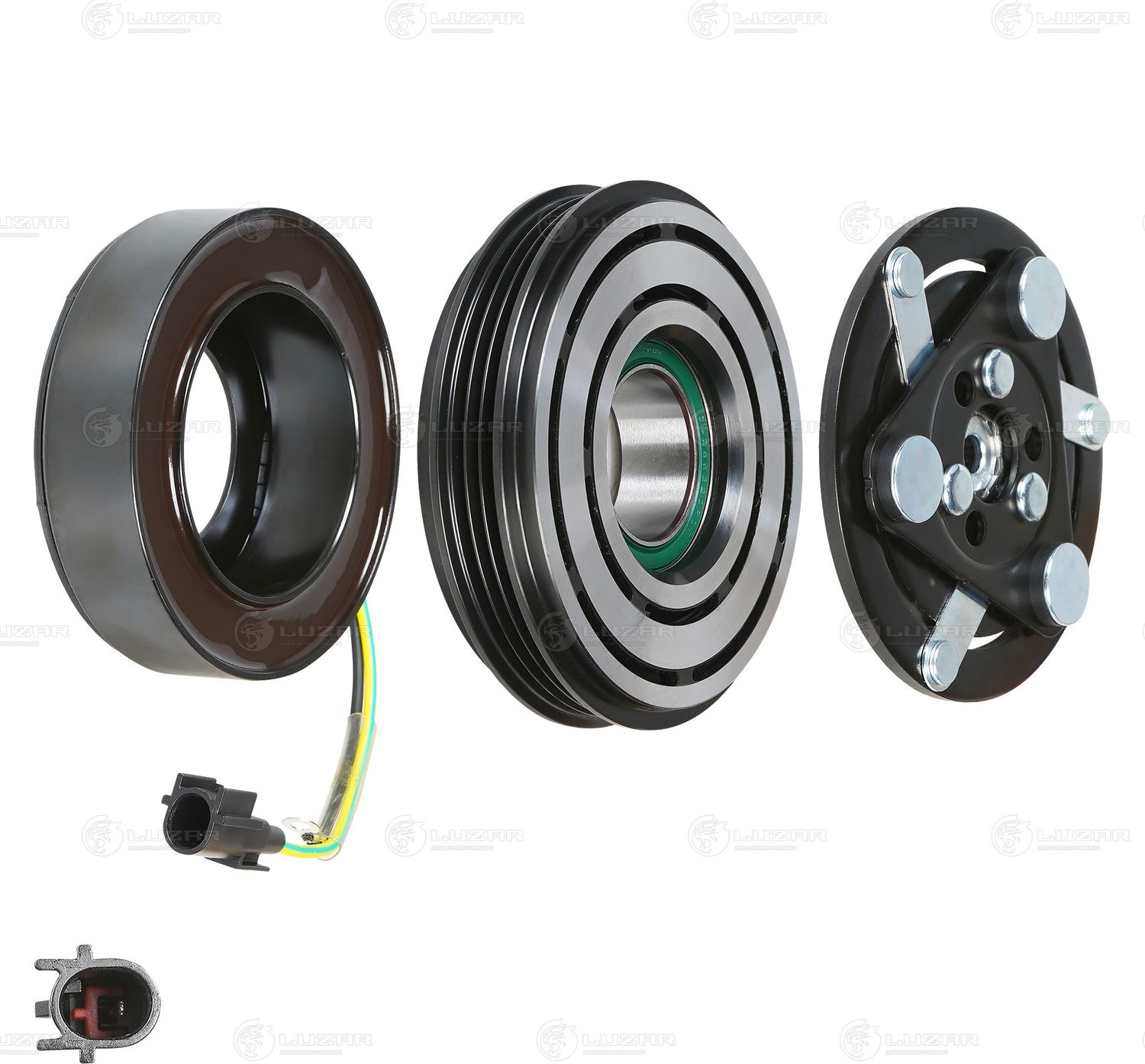 Муфта компрессора кондиционера Luzar. Артикул LMAC 1015