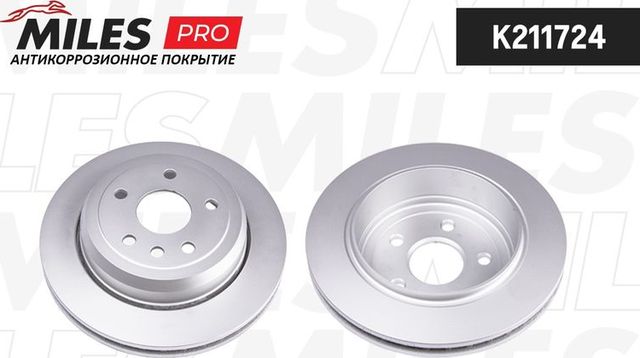 Тормозной диск Miles задний для Dodge Durango III 2011-2026. Артикул K211724