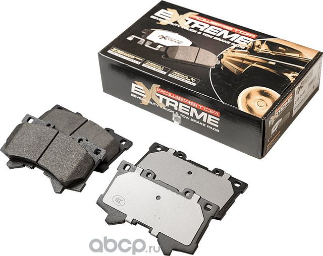 Передние керамические колодки Extreme Truck & Tow Z36 PowerStop 36-2442. Артикул 362442